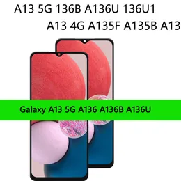 OEM لـ Samsung Galaxy A13 5G A136 A136B A136U LCD DISTRATION TOUCH SCREET DIGITIZER ANDRECLES A13 4G A135F A135B A135 M336B