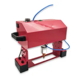 220 V/110 V tragbarer Metall Pneumatic Dot Peen -Markierungsmaschine für Vin Code (140*40 mm) Rahmenmarkierungsmaschine Chassis Nmber