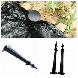 15pcs/Lot 12 cm Garten gemahlener Nagel Gewächshausfilm feste Stifte Unkraut Bodentuch Mulch Fix Sunchade Fly Net Schädling DIY -Werkzeuge