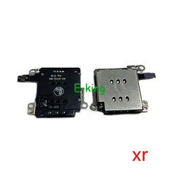 Dual für iPhone X XS XR 11 12 Pro Max Mini Micro SIM -Kartenleserhalter -Tablett -Slot -Slot -Anschluss