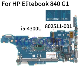 Płyta główna laptopa Kocoqin do HP Elitebook 840 G1 850 G1 i54300U płyta główna SR1ED 6050A2560201MBA03 802511001 802511501