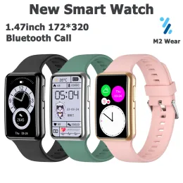 ساعات Huawei Smartband Voice Assistant BT Wireless Call Blood Prood Prood ECG Sports Fitness Wristwatch for Android iOS PK T800ultra