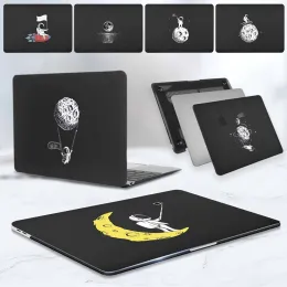 Apple MacBook Pro 13 "A2338 (M1) 2020/Pro 13"/Pro 15 "A1398 A1707 A1990/Pro 16" A2141 Astronot Serisi Mat Hard Laptop Case için