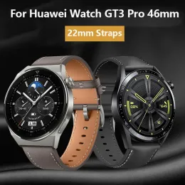 Correa de reloj de cuero de lujo ligero para Huawei Watch GT 4 GT 3 GT 2 46mm 3 Pro 2e, pulsera GT3 GT2 Pro Strap Runner 46mm