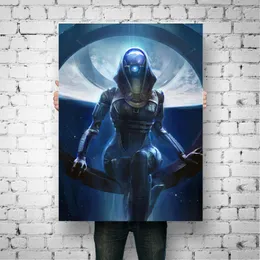 Klassiker Garrus Nahaufnahme Mass Effect Leinwand Kunst und Wandkunst Poster Bild Print moderne Familien Schlafzimmer Dekor Poster