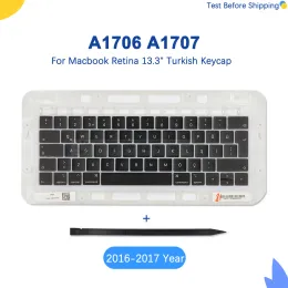 Caps Nuovi chiavi della tastiera per MacBook Pro Retina 13.3 "15.4" A1706 A1707 KeyCap Keys Turkish versione 20162017 ANNO