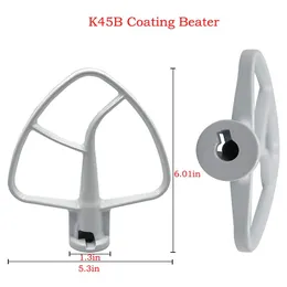 Mixer Kit för KSM150 Inkluderar Dough Hook Wire Whip och Coated Flat Beater, 3 Pieces Stand Mixers Repair Set Compatible