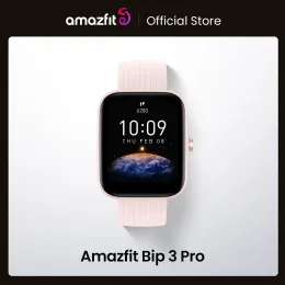 يشاهد New Amazfit Bip 3 Pro Smartwatch Ploodoxygen Chegurement 60 Modes Sports Watch Watch