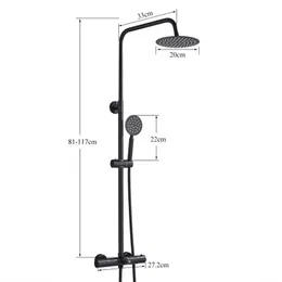 Shinesia Termostatico BAGNI BAGNI DOCUPAGGIO DOCUPAGGIO CON MIXER BIDET TAP TAP BLACO MONTRO MONTRO IN ON ORNO SISTEMA DA PACCHIA DEGLI SISTEMA