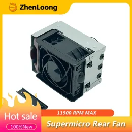 Цепочка/шахтер Zhenloong GPU Case Case Case Bod Fean для Supermirco 7048/7049 4028/4029 GRTR Series SC748TQ 5049ATR SPEED 11000 об/мин FAN0148L4