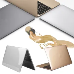 Przypadki przezroczysty krystalicznie plastikowy plastikowy twardy przezroczysty laptopa Case Cove dla MacBooka 12/ Air 11,6 13,3/ Pro Retina 13 15 cali A1706 A1707