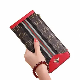 williampolo kvinnor plånböcker dragkedja phe purväska kort hållare lapptäcke koppling plånböcker kvinnor plånbok med myntväska d2sc#