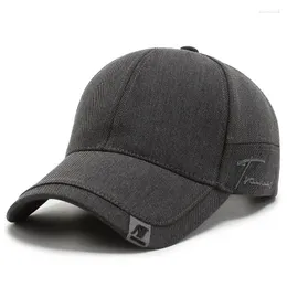 Шариковые шапки высококачественные твердый бейсбол для мужчин на открытом воздухе хлопковая шапка кость Gorras Cacquette Homme Trucker Hats All-Match