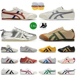 Армия Dhgates Армия Tiger Mexico 66 Onitsukass Rrote Shoes Sports ASI Low Famous Vintage Sports Series Мужчины Женщины Голубой Уксури Образ жизни.