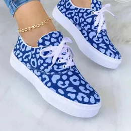 Casual Shoes Flats Women Canvas 2024 Autumer Sneakers Fashion Running Platform Lace Up okrągła głowa mujer