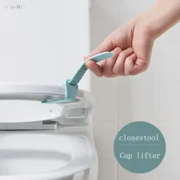 2pcs/vanzlife capa doméstica tampa do banheiro silicone tampa tampa de vaso sanitário tampa de agachamento ajustável tampa do vaso sanitário alça do vaso sanitário