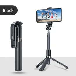 Essário de monopodos Bt Selfie Stick Tripé para iPhone xiaomi monopodos dobráveis portátil e selfiestick telefone celular Android Mini Tripé