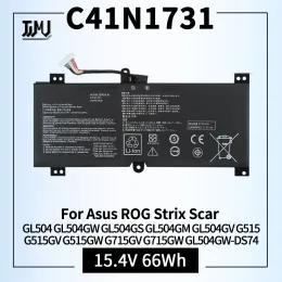 バッテリーC41N1731ラップトップバッテリー交換ASUS ROG STRIX SCARI II GL504 GL504GW GL504GS GL504GM GL504GV G515 G515GV G515GW G715GV