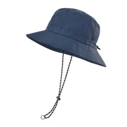 Feicui Men Women Summer Outdoor Bucket Hatクイックドライパック可能なブーニーUV保護太陽ファッシングキャンプハイキング帽子240410