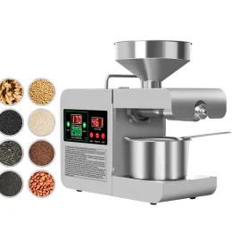 Pressers X8S Oil Press Stainless Steel Olive Kernel Oil Press Oil Press Peanut Sesame Heat Press Machine Kitchen Appliances