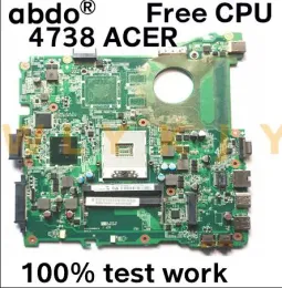 マザーボードABDO DA0ZQ9MB6C0 ACER用マザーボード4738 4738Z 4738ZG 4738GラップトップマザーボードPGA989 DDR3 100％テスト作業SEND CPU