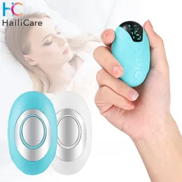 Handheld Sleep Aid Device Micro Current Intelligent Sleep Devices mit Sling Brain for Home Schlafzimmer Bett Massagebaste Angst