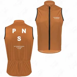 PNS Ciclismo colete com colete sem mangas Jaqueta de ciclismo Men Mtb Road Bicicleta à prova de vento Gilet Lightweight Bike Bike Colet Chalecos 240411