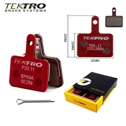 Tektro P20.11 MTB Bicycle Disc Brake Pad Metal Cerâmica para Shimano BR-M9020 M987 M985 M785 M675 M666 M615 M447 M395 M375