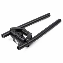 Rubstabile pieghevole per scooter elettrico Rilascio rapido barra pieghevole 620mm/680 mm lungo manubrio in bicicletta dritta per MTB