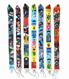 Cartoon My Hero Academia Strap for Keys Mobile Phone Lanyard ID Badge Holder Keychain6090759