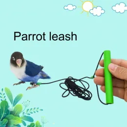 Kit de coleira de pássaro ajustável Aprimore a experiência de vôo ao ar livre, unindo -se à natureza para Parrots Cockatiels pombinhos