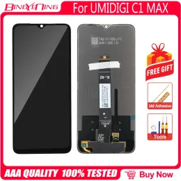 オリジナル6.52インチUmidigi G5A G1 Max LCDディスプレイ +タッチスクリーンデジタイザー +フレームアセンブリデジタイザーUMidigi C1 Max