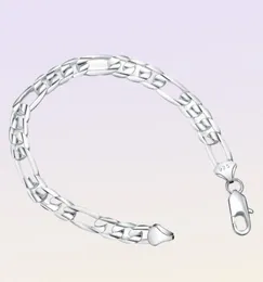 Bracciale d'argento classico Bracciale d'argento da tre a uno bracciale Ferrero bracciale per regali di gioielli da menwomen L2208085748636