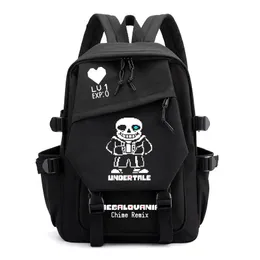 Undertale Anime Themed Backpack - 30x40x16cm School Bag For Boys & Girls