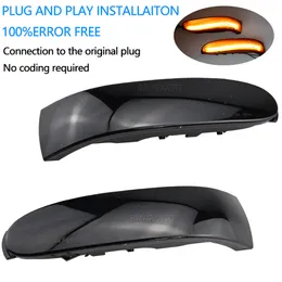 Black LED Dynamic Blinc Signal Light Side Mirror Blitzlicht für Mercedes Benz M GL Klasse W164 X164 2005-2008 R Klasse W251