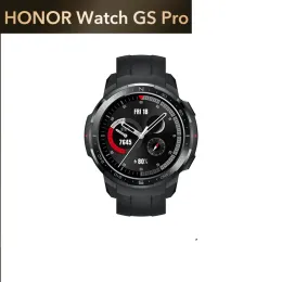 Смотрите честь Honor Watch GS Pro 1.39 AMOLED DISPLE 790MAH Аккумулятор 128 МБ ОЗУ 4 ГБ ПЗУ GPS+GLONNASS+BEIDOU HD Bluetooth Call Huawei Health App
