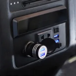 För 2010-2022 Nissan Patrol Y62 Bakre billaddare modifierad armstödslåda USB-laddning Power Plug-omvandlare