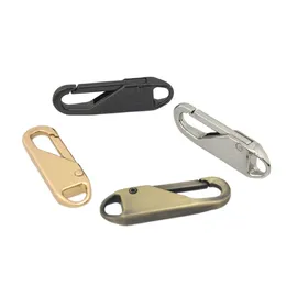 Metal Zipper Repair Kits Slider Puller Instant Zipper Replacement for Broken Buckle Bag Suitcase Garment Zipper Head