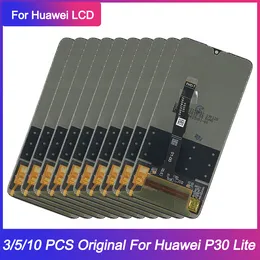 Huawei P30 Lite LCD 용 3/5/10 피스/로트 LCD 디스플레이 터치 스크린 디지털 어셈블리