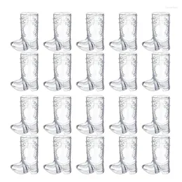 Одноразовые чашки соломинки на комплект из 20 стаканов ковбойских бокалов пластиковая чашка в веселых поставках вечеринок