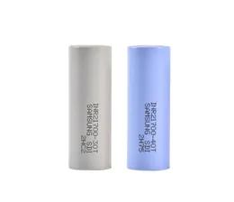 Hochwertige INR21700 30T 3000mAh 40T 4000mAh 21700 Batterie 35A 37 V Grey Blue Drain wiederaufladbare Lithiumbatterien für Samsung in1359600