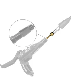 Ztto MTB Fahrradöl Brems Oliven Kopföl Pin Hydraulikscheibenbremsöl Nadel -Messingbuch für BH90 BH59 Magura Tekro Guide