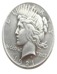 US 1921 Peace Dollar Dollar Craft Silver Patiled Coins Metal Dies Manufacturing Factory 2637016