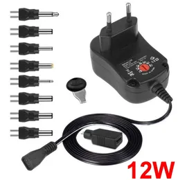 12W reverse polarity AC Adapter For Casio Keyboard Pianos DC 6V 7.5V 9V 12V 0.5A 1A Guitar Pedal Effects Power Supply Converters