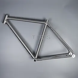 TIRIS CR5 Titanium Gravel Bike Frame Cyclocross Ultralight Bicycle Framework Accessories 700C Parts Frameset 29 Pieces Custom