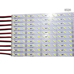 10pcs 30cm 50cm 12V Ultra Find LED Hard Strip SMD 8520 Linha única 72 LEDs LED barra rígida 6000K AD LUZ