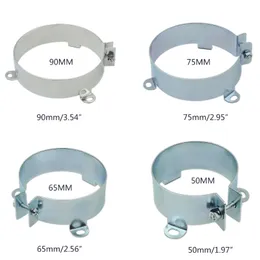 Dropship Kapasitör Kelepçesi Dayanıklı Kapasitör Braket Kelepçesi Tutucu Alkış 50mm 65mm 75mm 90mm montaj klipsi 2pcs/set amp DIY