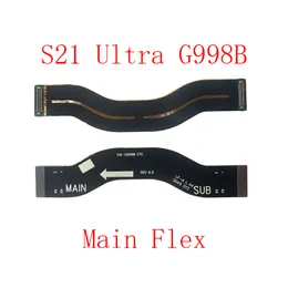 Samsung Galaxy S21/Plus/Ultra/Fe S21fe G990U G991 G996 G998 B U LCDディスプレイUSBフレックスケーブル用マザーボードメインボードコネクタ