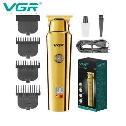 Shavers VGR Hair Clipper Rechargeable Hair Cutting Machine Cordless Hair Trimmer Electric Haircut Bald Head Zero Cutting Machine V947