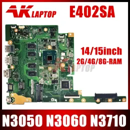 Motherboard Notebook Mainboard For ASUS E402SA E402S E502SA E502S X502SA F502SA L502SA L402SA Laptop Motherboard N3050/N3060/N3710 2G/4G/8G